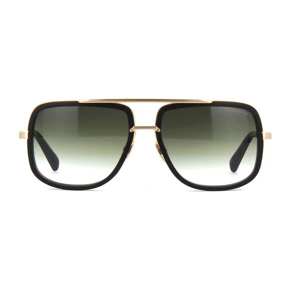 NEW  DITA SUNGLASSES BLACK GREEN AVIATOR MEN EYEWEAR DITA MACH-ONE-DRX-2030-F-59 - Picture 2 of 4